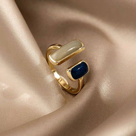 Upglam Azure Sands gold ring